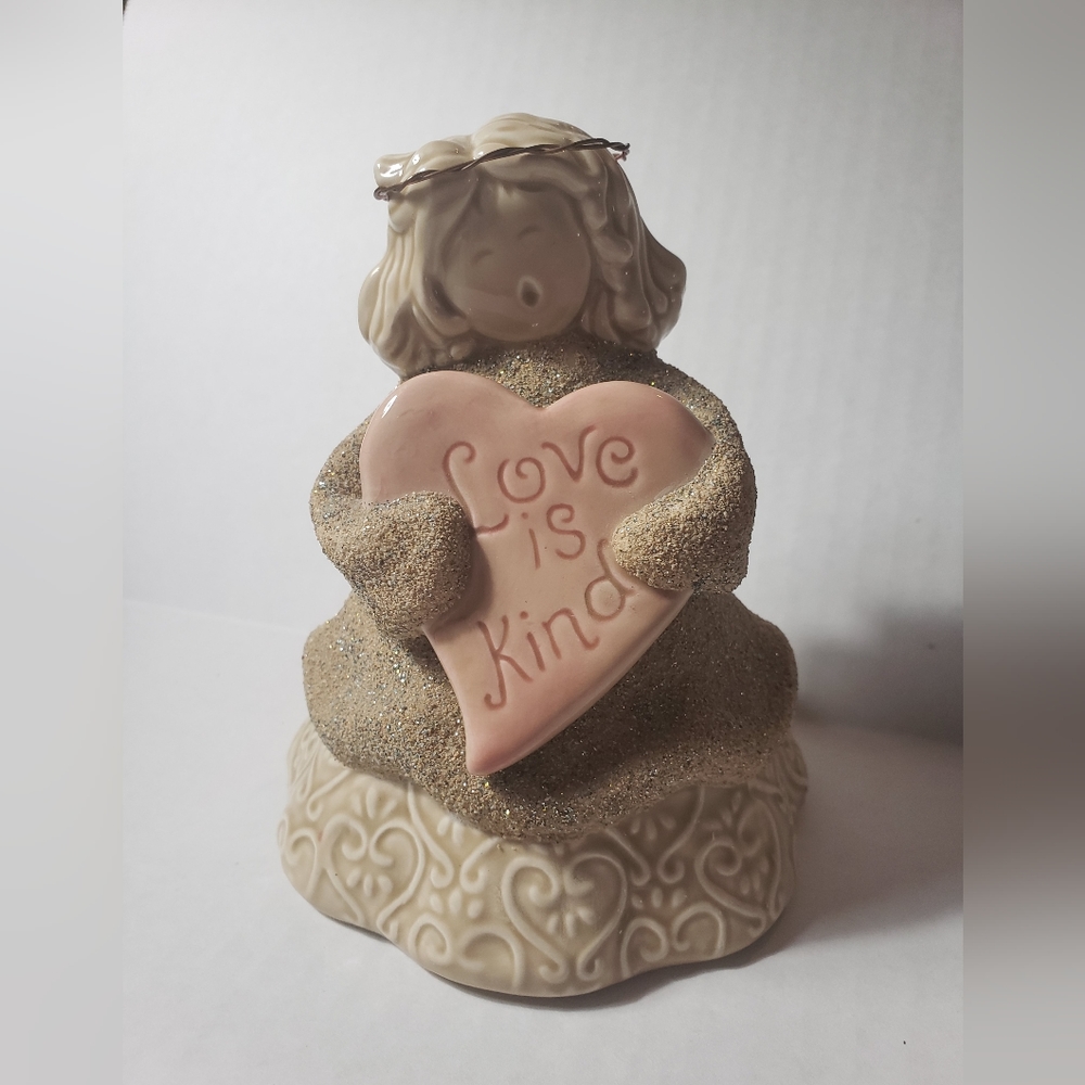 Carol Jones "Love is Kind" Figurine Signed and dated 2004